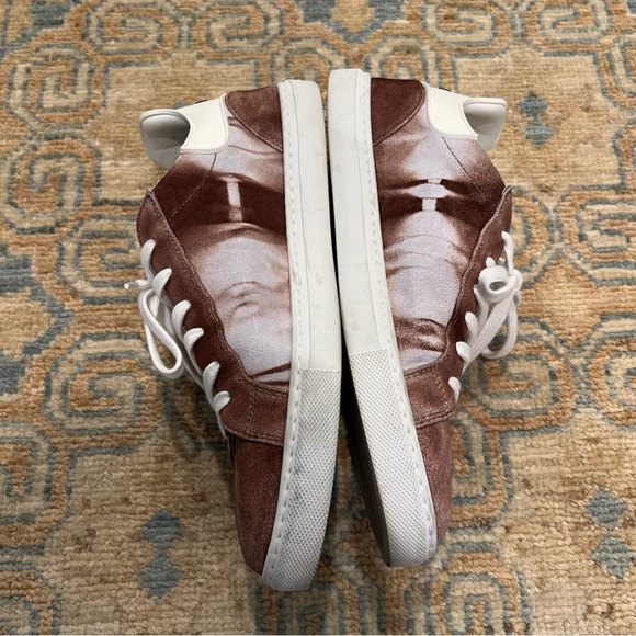 Casadei Tan & White Leather Sneakers | Size 39 - Picture 6 of 11